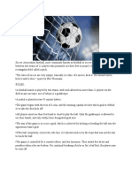 SoccerReflection Paper
