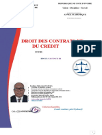 Epcci Cours Droit Des Contrats Et Du Credit 2021