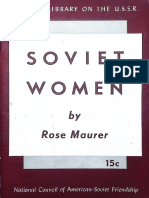 Soviet Women by Rose Maurer