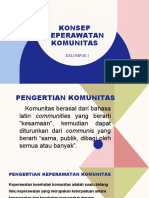 Konsep Keperawatan Komunitas