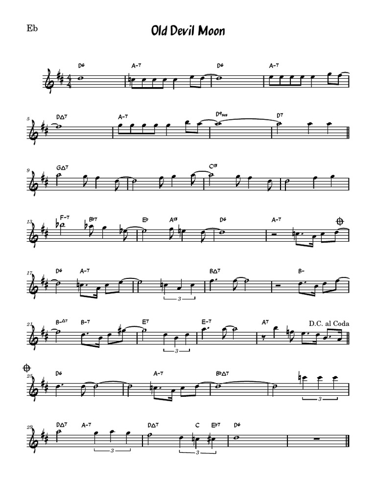 Old Devil MoonEb PDF