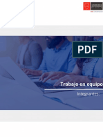 Plantilla Trabajo en Equipo