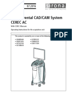 Sirona Dental CAD CAM System CERE AC