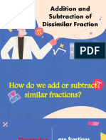 Addition and Subtraction of Fraction 1