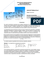 Guía No. 5 Ecuaciones
