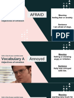 4th Year. Unit 1. Vocabulary. PDF