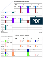 Horario de Clases Profesores 2023 PDF