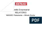 Gestão Empresarial: RELATÓRIO