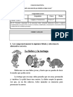 La tortuga y la liebre: perseverancia vs presunción