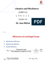 Centrifugal Pump Characteristics and Performance