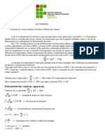 A Lei de Resfriamento de Newton