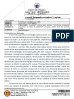 Basic Research Proposal Template