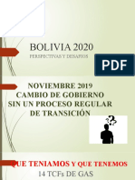 BOLIVIA 2020 - Ultimo