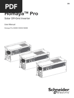 Homaya Pro Inverter User Manual PDF