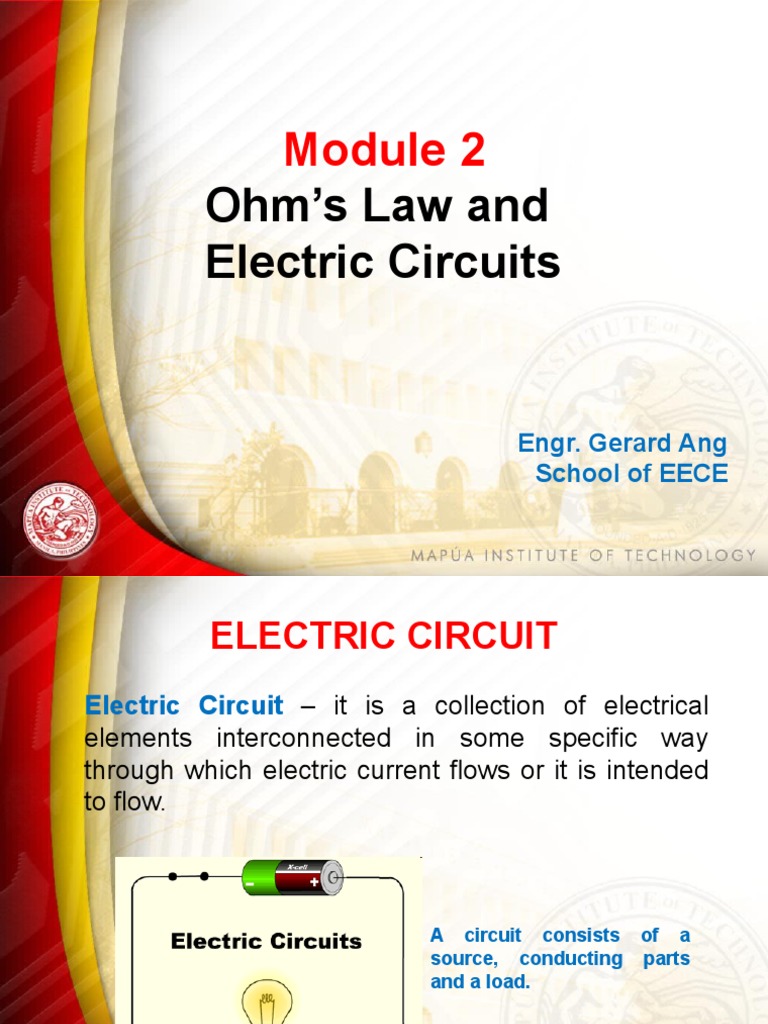 Basic Ee For Non-Ee Module 2 | PDF | Series And Parallel Circuits ...