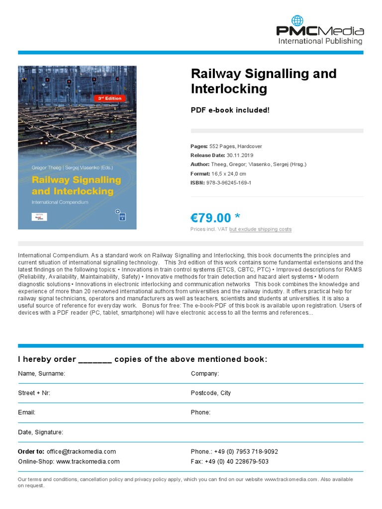 Railway Signalling and Interlocking Guide | PDF | Books | Computing