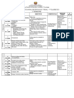 Plano Analitico de Ed. Visual 7 Classe - 2023