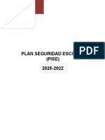 Plan Seguridad Escolar Pise 2022