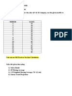 Forecasting Activity