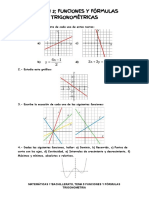 Boletín 2 Funciones y Fórmulas Trigonometria