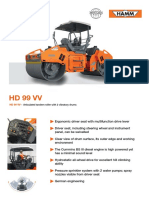 HD 99 VV - The compact tandem roller with powerful vibration