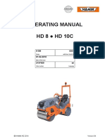 HD 8 HD 10C Operating Manual: © HAMM AG 2014