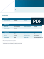 Domestic Transfer: Transaction Details