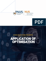 DAO1704 Wk11 Application-of-Optimisation Lecture-Slides PDF