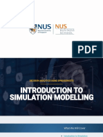 DAO1704 - Wk6 - Introduction To Simulation Modelling - Lecture Slides PDF
