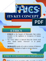 Understanding Ethics: Its Key Concepts and Importance