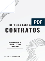 Reforma laboral 2022: tipos de contrato