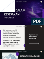 01 Hikmat Dalam Kesesakan