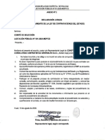 Promesa de Consorcio-Paucas