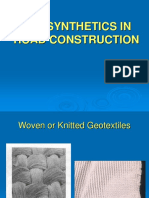 GEOSYNTHETICS IN ROAD CONSTRUCTION