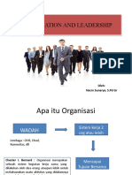 Organization and Leadership