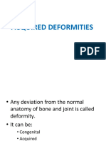 Acquired Deformities1 PDF