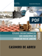 Estudo Socioeconômico 2008 - Casimiro de Abreu PDF