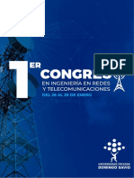 1er Congreso de Redes y Telecomunicaciones