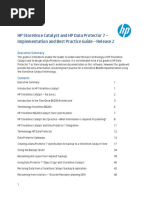 HP StoreOnce Catalyst Best Practice With DP