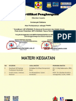 Sertifikat Kegiatan Sosialisasi Dan Kuliah Umum BPP ATAKNAS Papua PDF