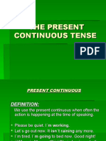 THE_PRESENT_CONTINUOUS_TENSE