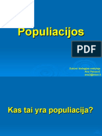 Populiacijos. Ekologine Nisa - Ppt.pps