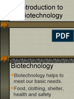 (New) Introduction To Biotechnology