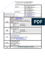 Kumai Contact List