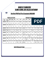 Date Sheet Z.I.I.H.S PDF