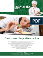 Diplomatura Gastronomia y Alta Cocina