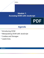 Accessing DOM With HTML