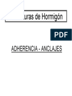 ADHERENCIA Del HORMIGON
