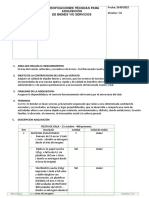TDR - Formato de Especificacion de Material Publiictario - FIESTA DE GALA