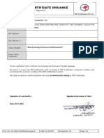 Certificate Issuance Form